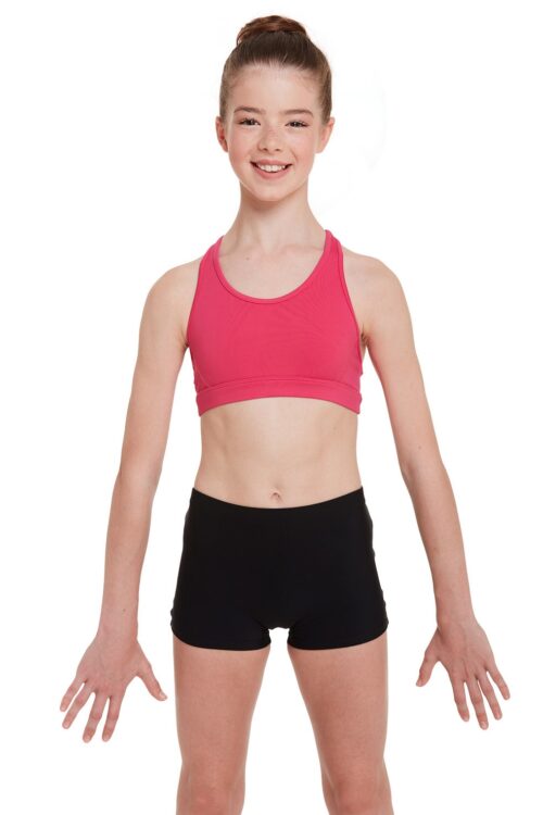 Mesh Racer Back Crop Top