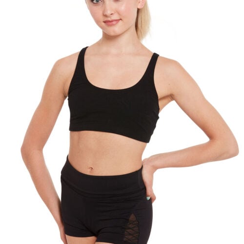 Racer Back Crop Top