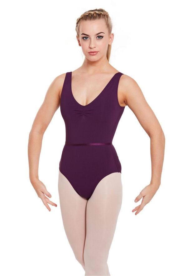 Tank Leotard With Belt