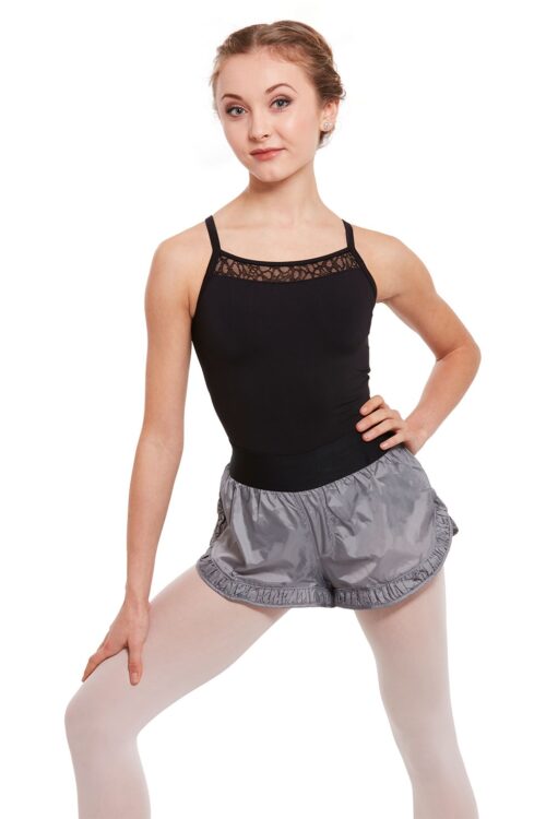 Ladies Rip-Stop Ruffle Shorts