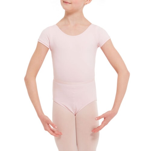 Short Sleeve Tactel Academy Leotard