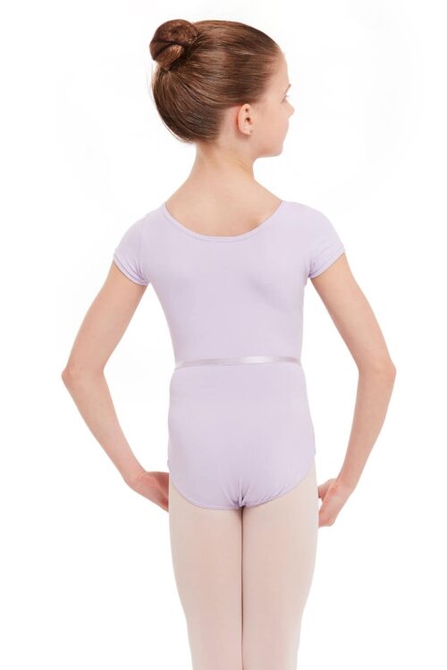 Short Sleeve Tactel Academy Leotard