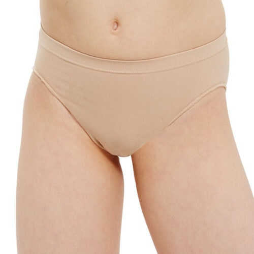 Silky girls seamless brief underwear