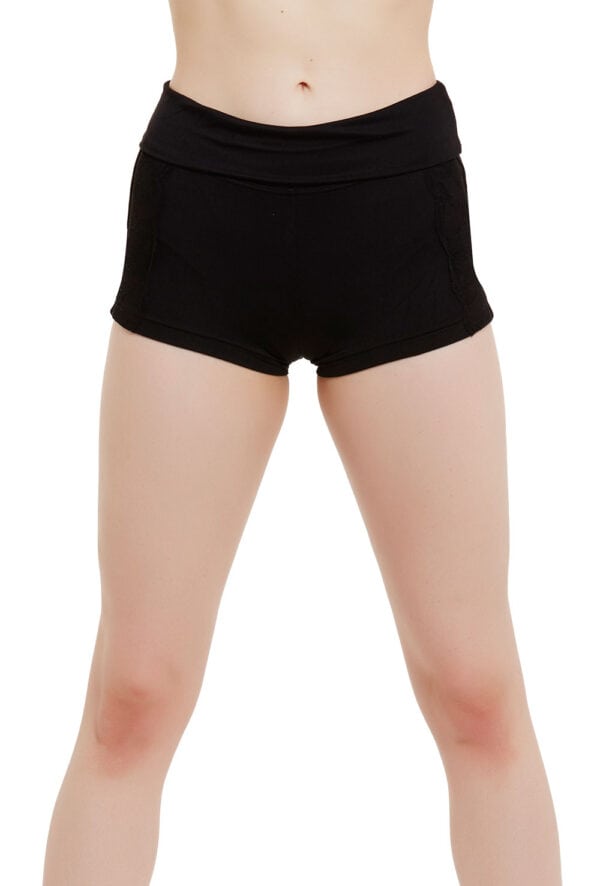 Lace Side Panel short