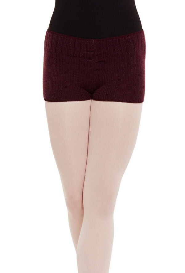 Knit Short With Ruche