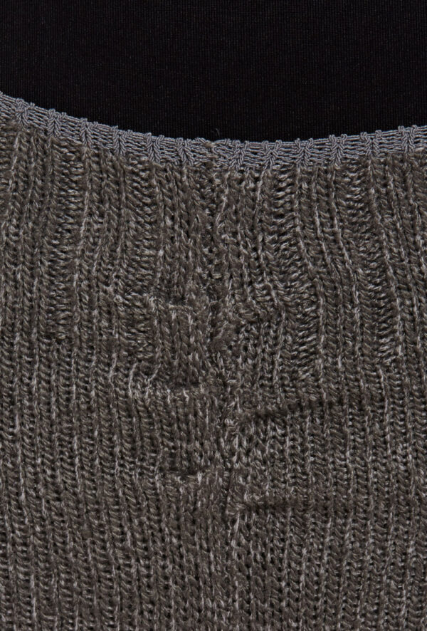 Knit Short With Ruche