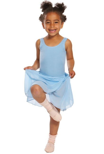 Girls Sleeveless Cotton Academy Leotard