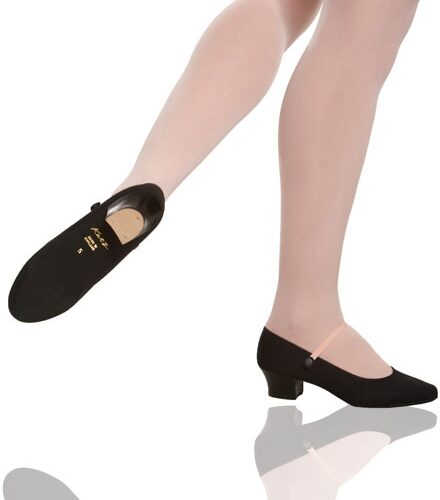 Katz Cuban heel syllabus character shoe