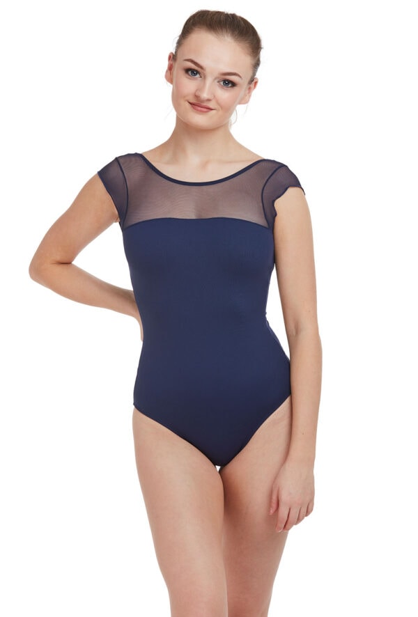 Mesh Yoke Leotard