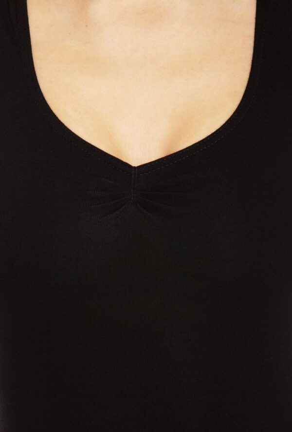 Adagio - Cotton Pinch Front Tank Leotard