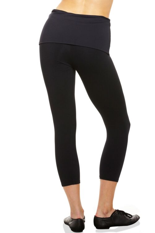 Capri Roll Waist Leggings