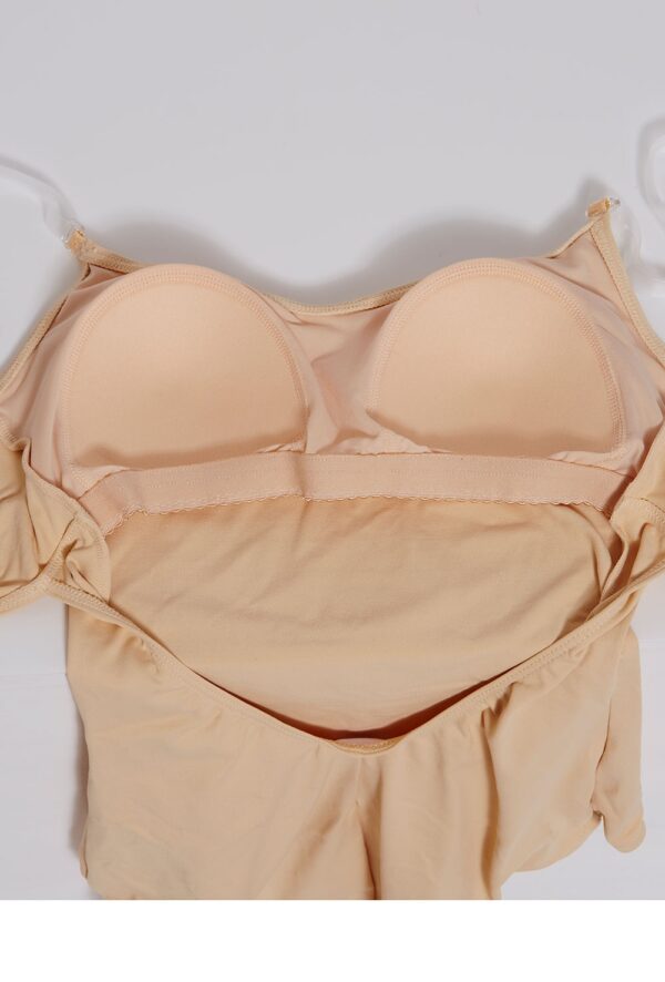 Body foundation with integral padded bra