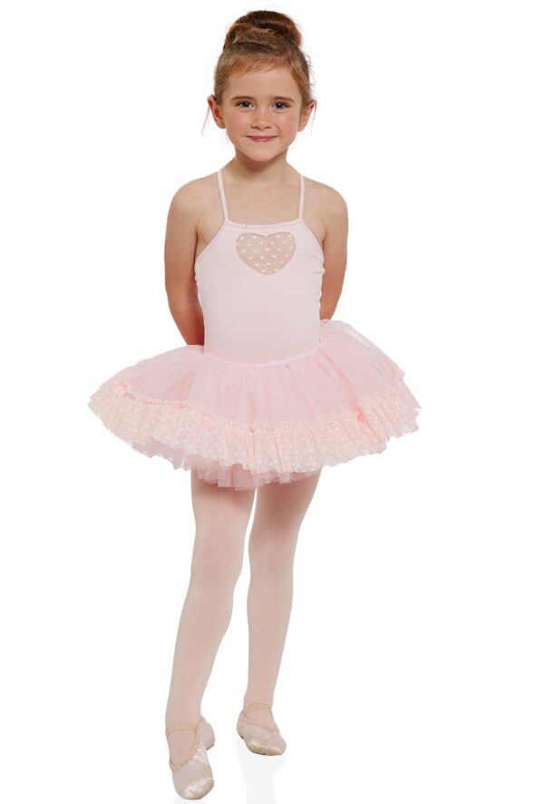 _4_1447852009 Girls heart mesh ruffle hem tutu skirt