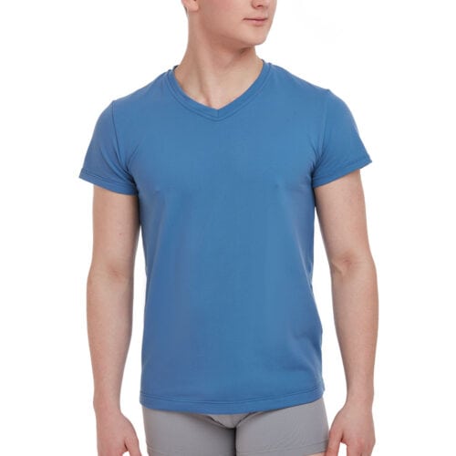 Men's classic V-neck T-shirt