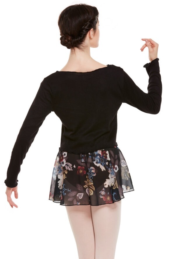 6449-back- Soft Knit Sweater Top