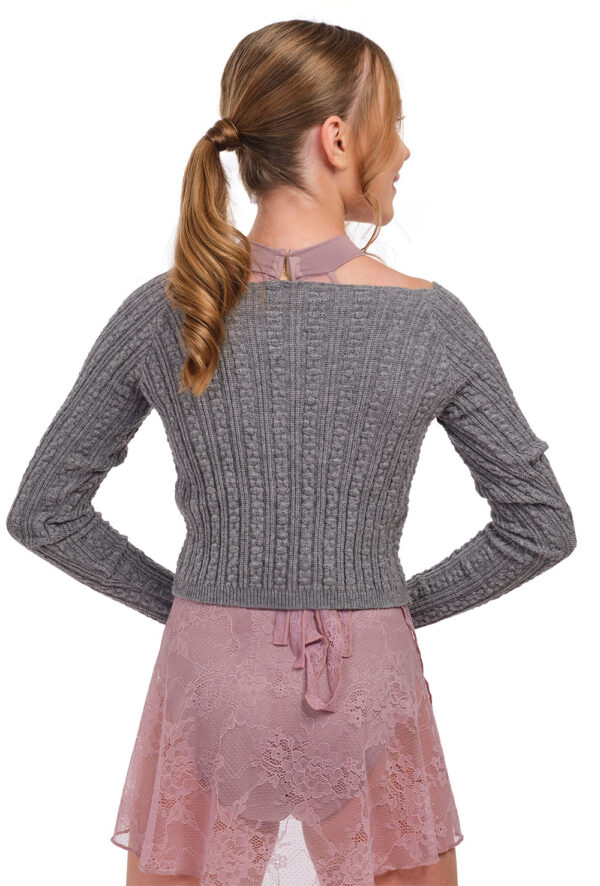 Fedora - Twist Knit Warm-up Top