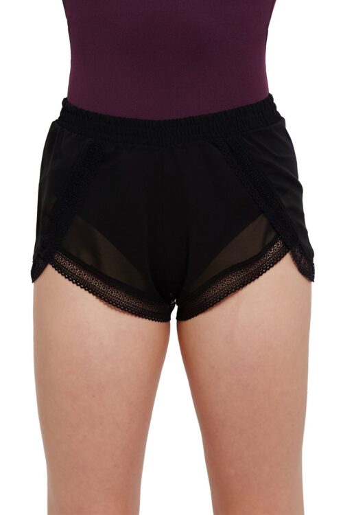 Lace Trim Layer Short