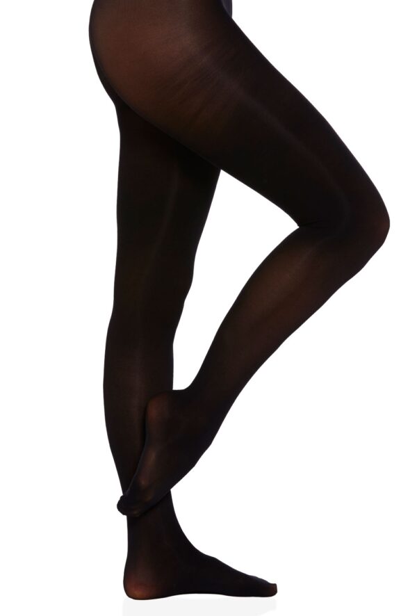 Ultra Soft Footed Tight with Self Knit Waistband