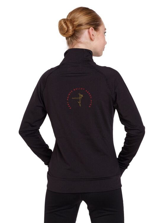 Full Zip Dance Uniform/ Squad Jacket with East Pointe Ballet Associates Logo
