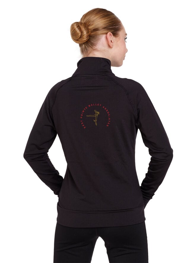Full Zip Dance Uniform/ Squad Jacket with East Pointe Ballet Associates Logo