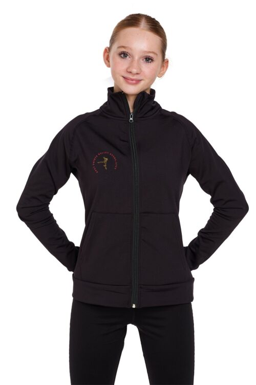 Full Zip Dance Uniform/ Squad Jacket with East Pointe Ballet Associates Logo