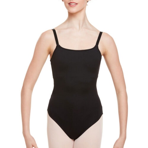Zena Adjustable Strap Support Leotard with Removable Padded Cups