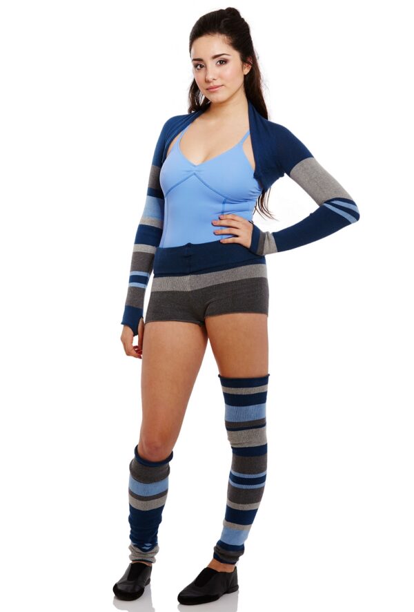 Hyper Stripe Legwarmers