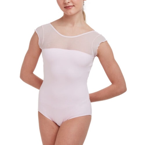 Mesh Yoke Leotard