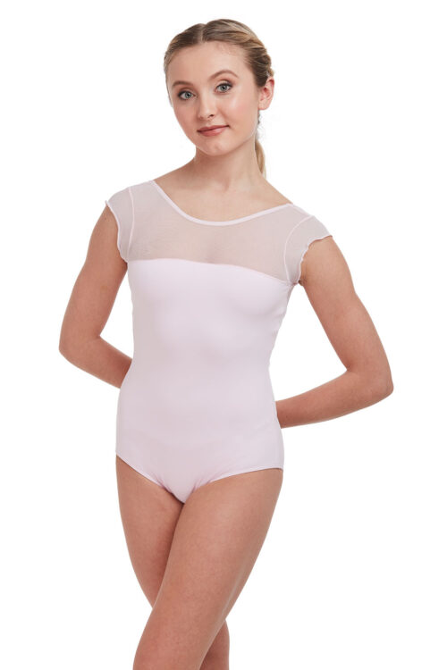 Mesh Yoke Leotard