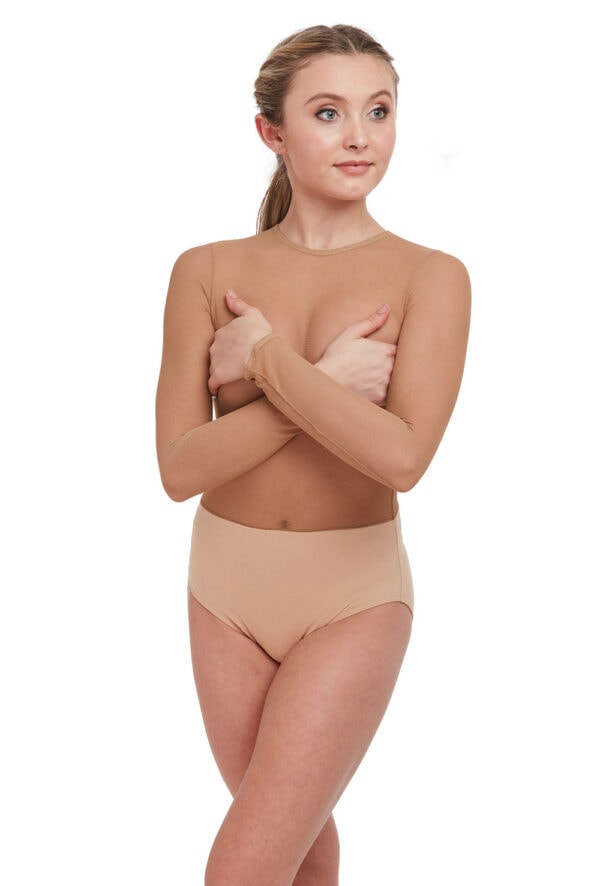 int-3579 Power Skin Leotard with Matte Base