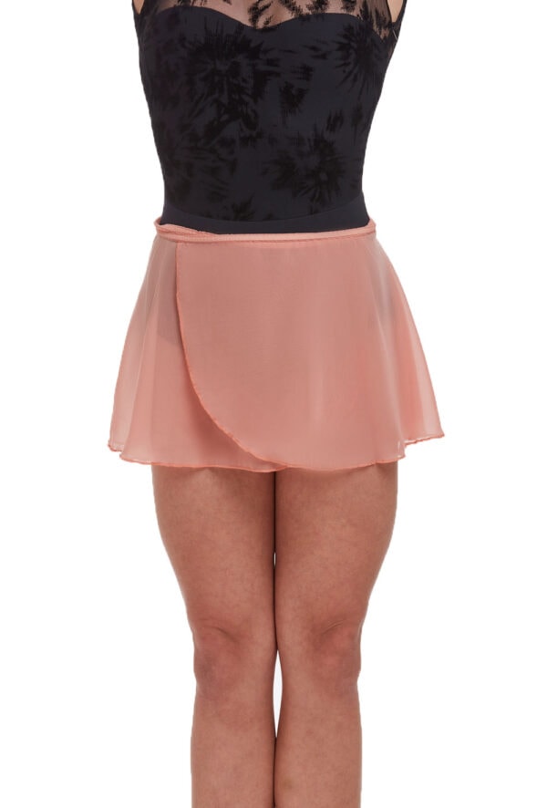int-7989-rose-2 Giselle 2 Wrap Ballet Skirt