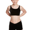 Bloch Girls velvet crop top