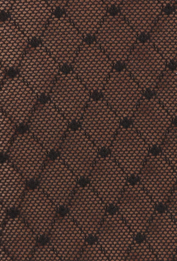 Dot Mesh Overlay Camisole Leotard