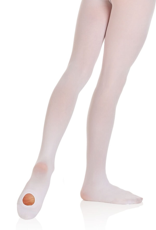silky-white Intermediate Value Ladies Convertible Tights - 60 Denier