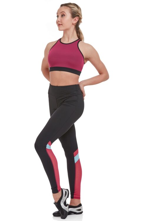 Capezio 11104W mesh insert leggings Girls/ Ladies Mesh Insert Legging