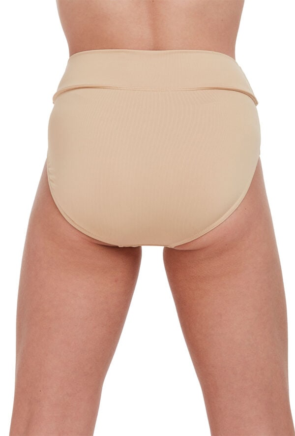 High Waistband Dance Brief with Regular Leg Line