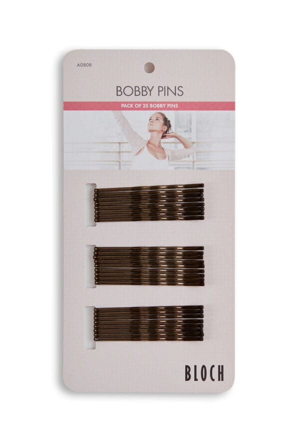 bloch-boby-pins-brown Bobby Pins