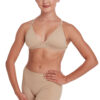 Capezio plunge neck clear back bra 3777W