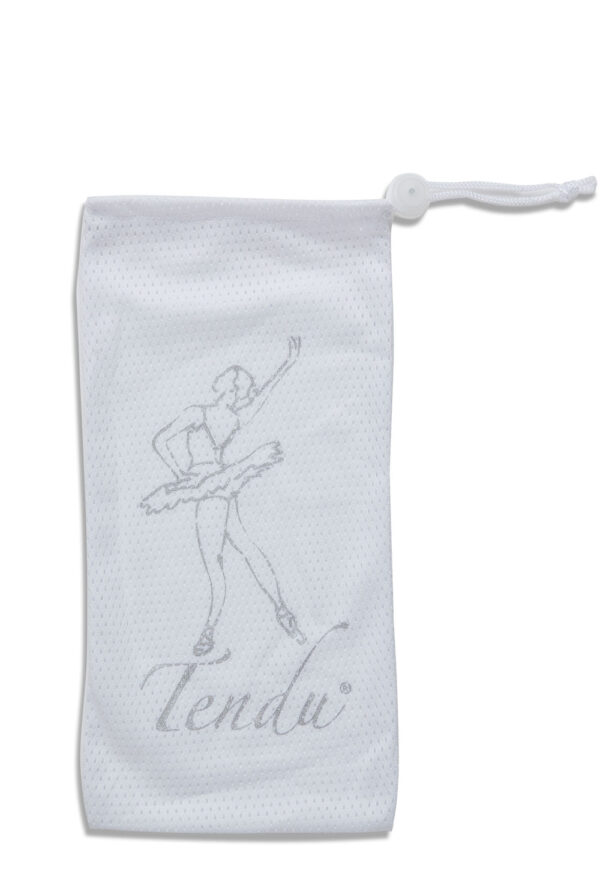 tendu-bag-white Logo Pointe Shoe Bag