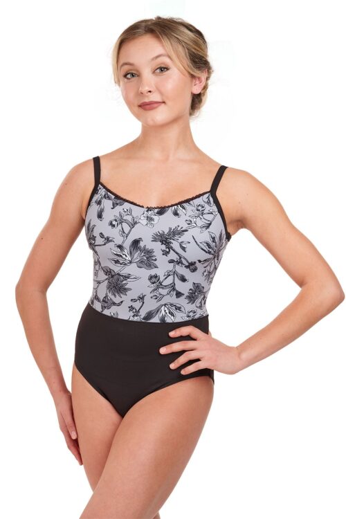 Jasmine Print Camisole Leotard