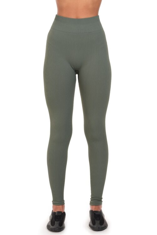 11377W-legging-front-SRG Seamless Rib Legging