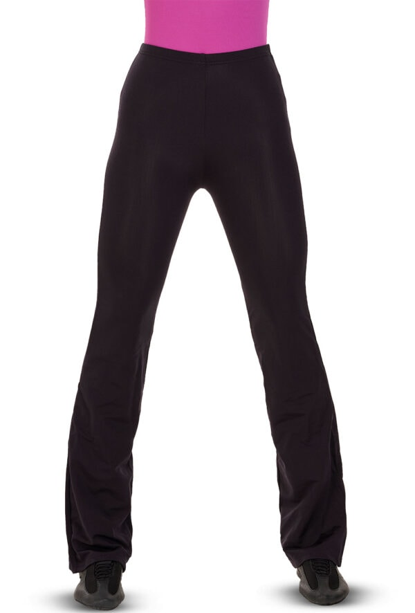 Porselli-matte-lycra-jazz-pant-black-front Matte Lycra Jazz Pant