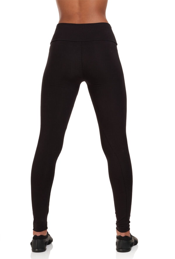 Value Cotton Legging with Wide 'Yoke' Waistband