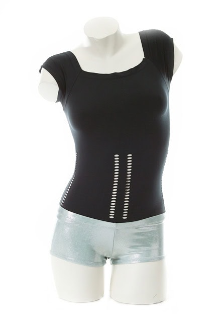 Toptura Seamless Cap Sleeve Dance Top