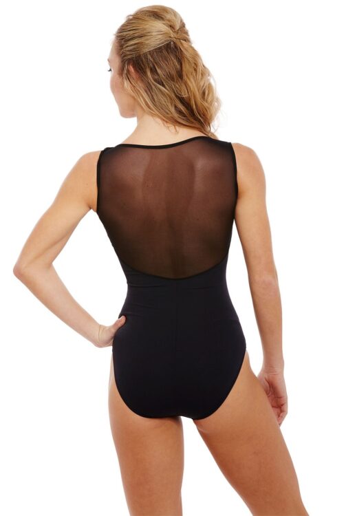 Mesh Sweetheart Leotard