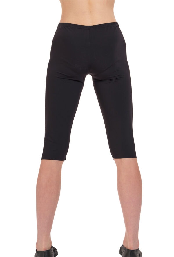 5098-back Knee Length Capri Legging
