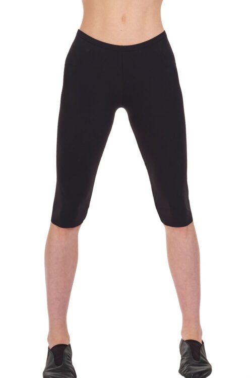 5098-front Knee Length Capri Legging