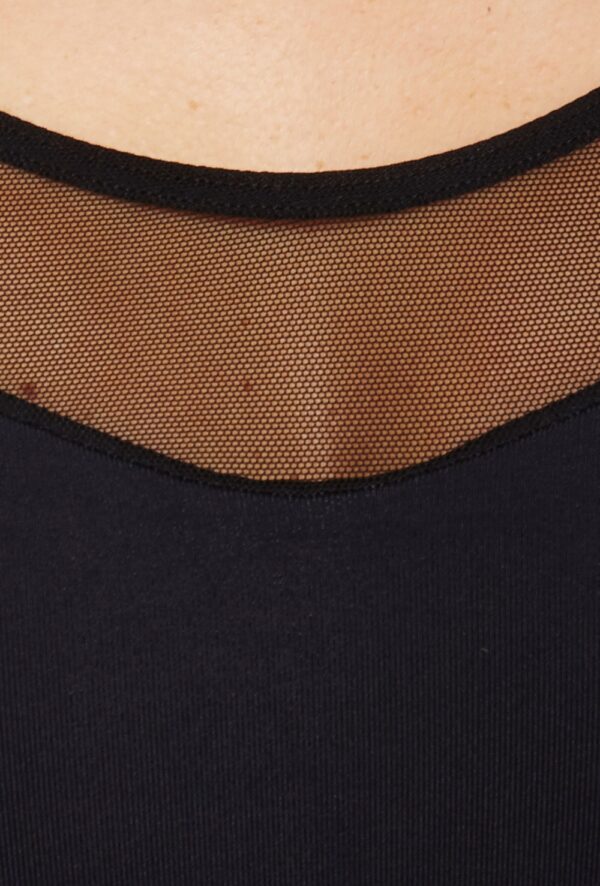 Mesh Sweetheart Leotard