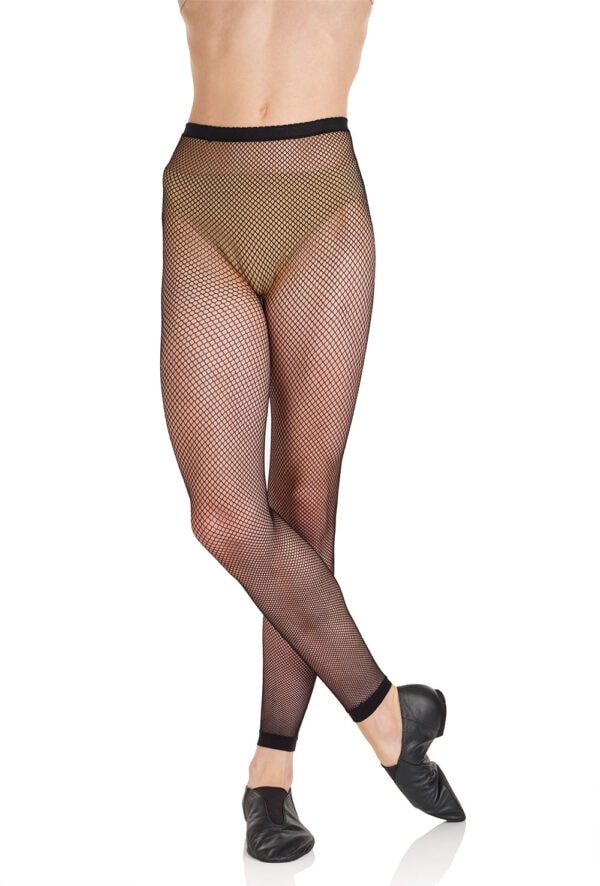 fishnet-black-2 Value Footless Fishnet Tights