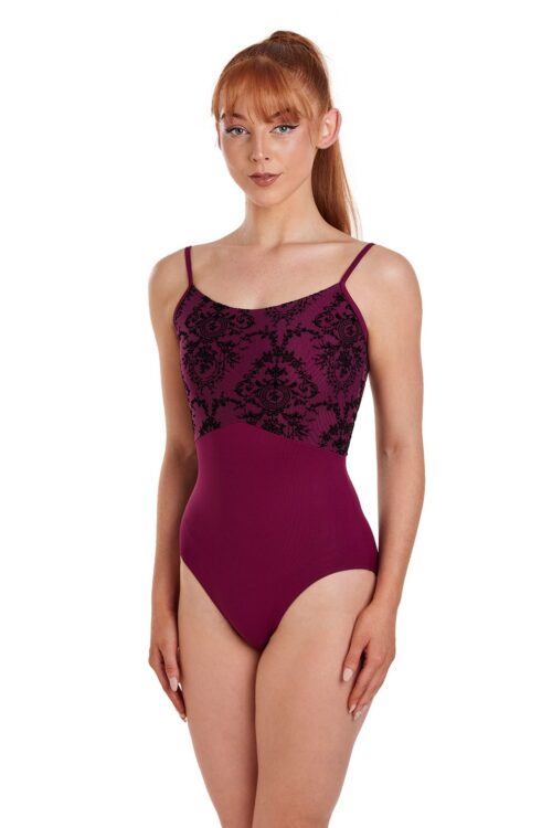 Intermezzo Bodymernilastap - Camisole Flock Mesh Leotard 31587
